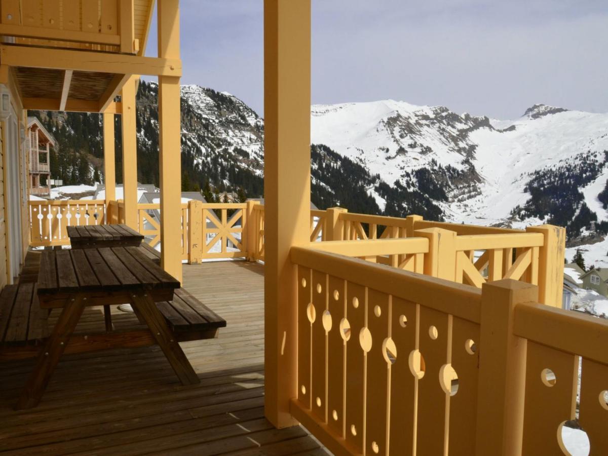 Chalet Spacieux A Flaine Avec Sauna, Cheminee Et Balcon - 6 Chambres, Proche Des Pistes - Fr-1-425-4 מראה חיצוני תמונה