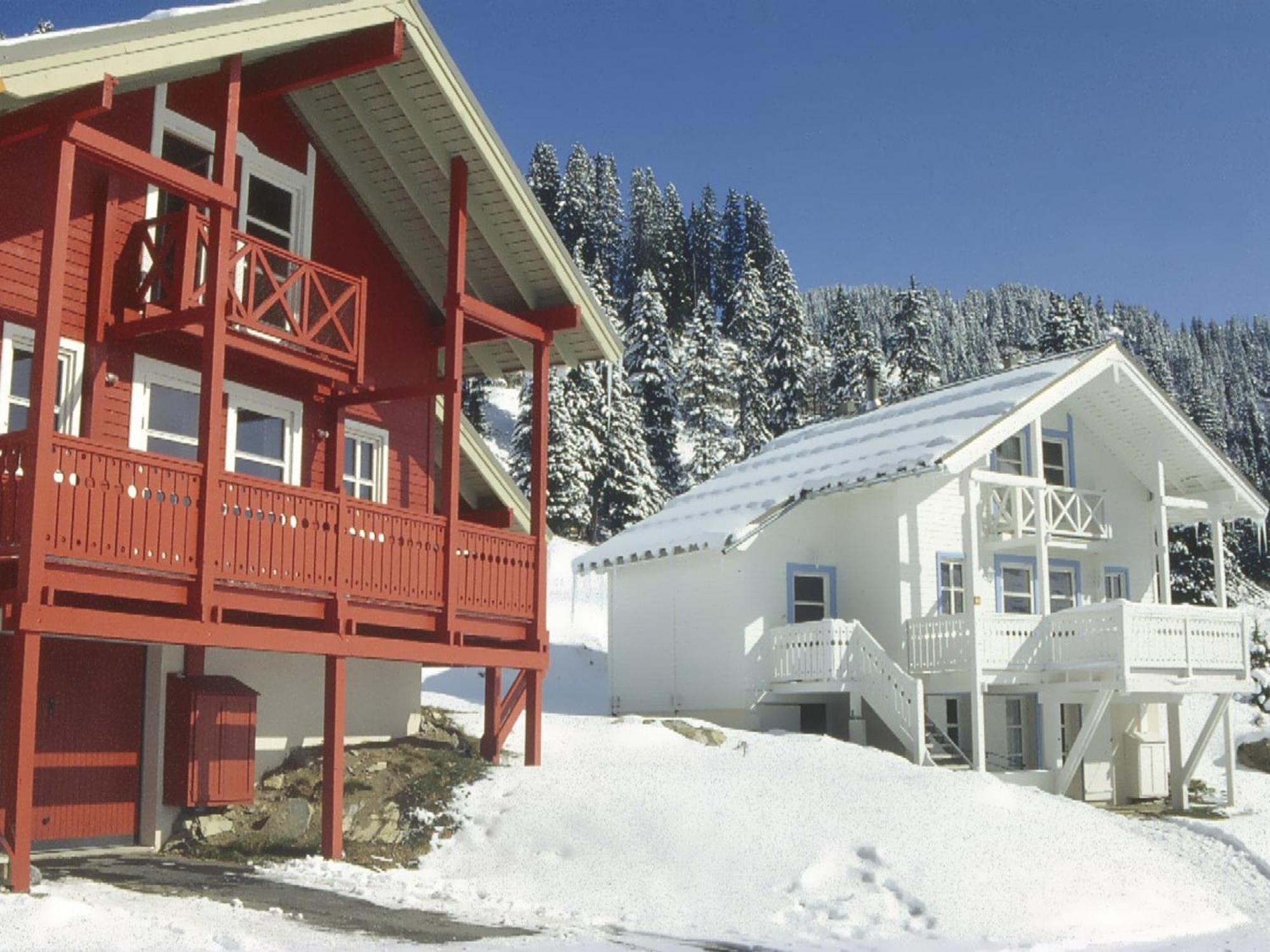 Chalet Spacieux A Flaine Avec Sauna, Cheminee Et Balcon - 6 Chambres, Proche Des Pistes - Fr-1-425-4 מראה חיצוני תמונה